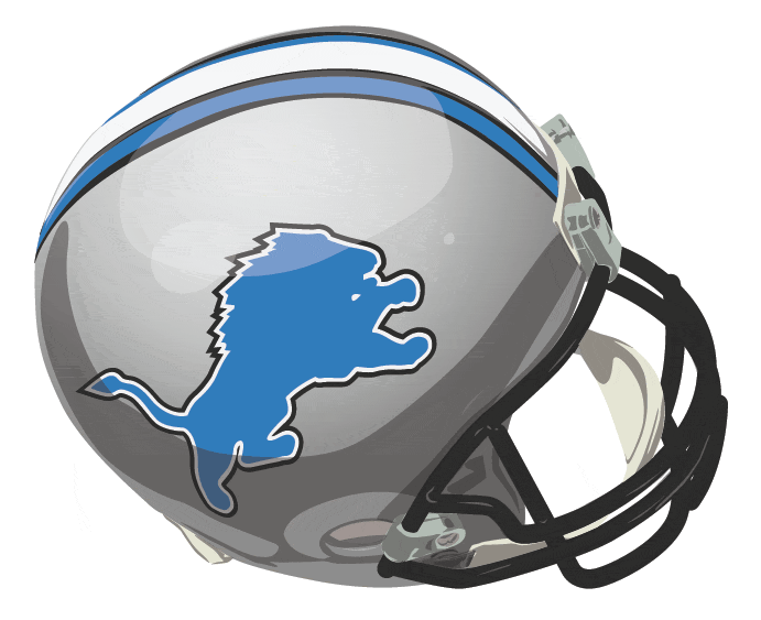 Detroit Lions 2003-2008 Helmet Logo iron on transfers for clothing